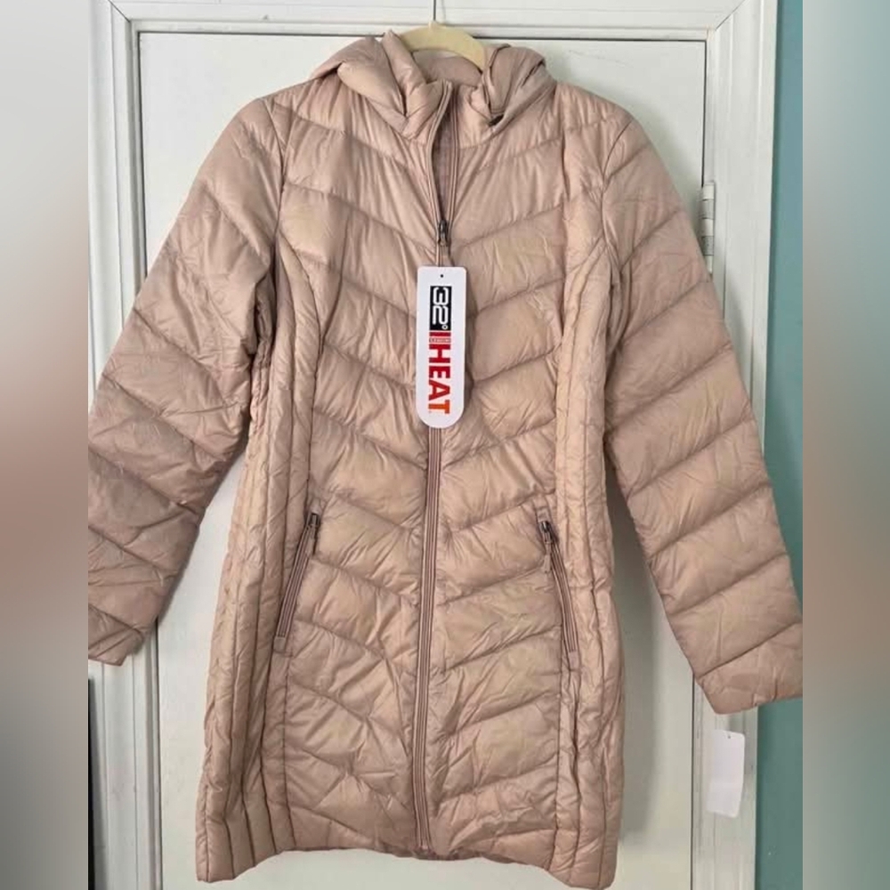 New NWT 32 Degrees Down packable coat jacket size S small